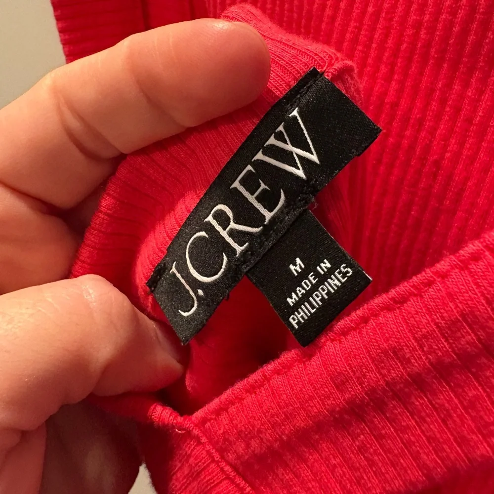 J. Crew Bright Pink Tank Top